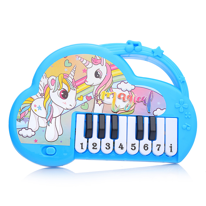 Пианино 168-30C Музыкальные единорожки" в пакете