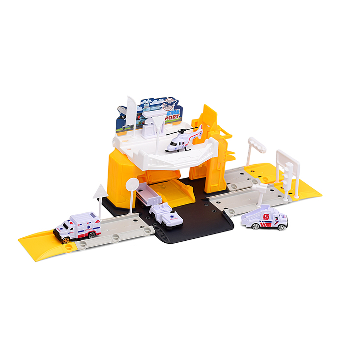 Парковка 660-S106 "Аэропорт" жёлтая, в коробке