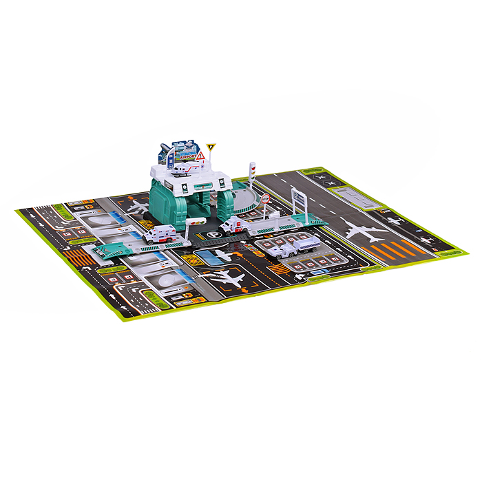 Парковка 660-S108 "Аэропорт" бирюзовая, в коробке