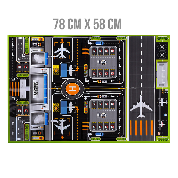 Парковка 660-S108 "Аэропорт" бирюзовая, в коробке