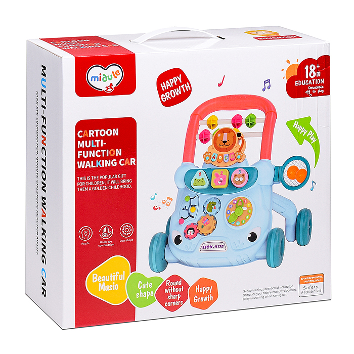 Каталка 368-17  "Забавный малыш" в коробке