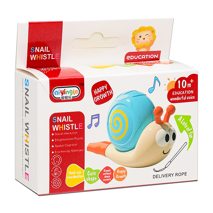 Улитка-свисток 368-49 в коробке