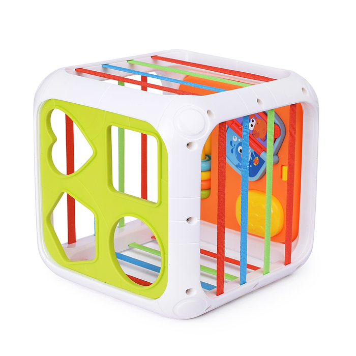 Развивающая игра HE0555 "Куб-Сортер" в коробке