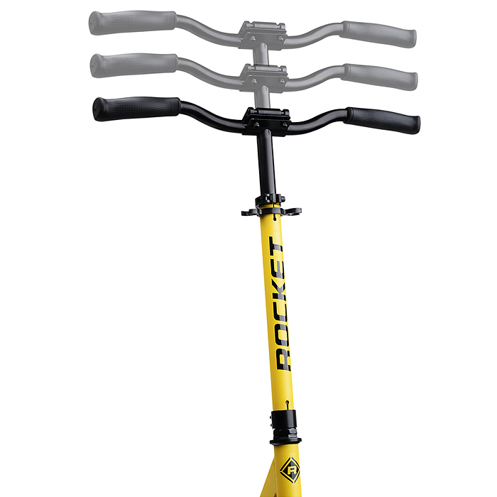 Самокат ROCKET, колеса PU 200 мм, ABEC 7, желтый