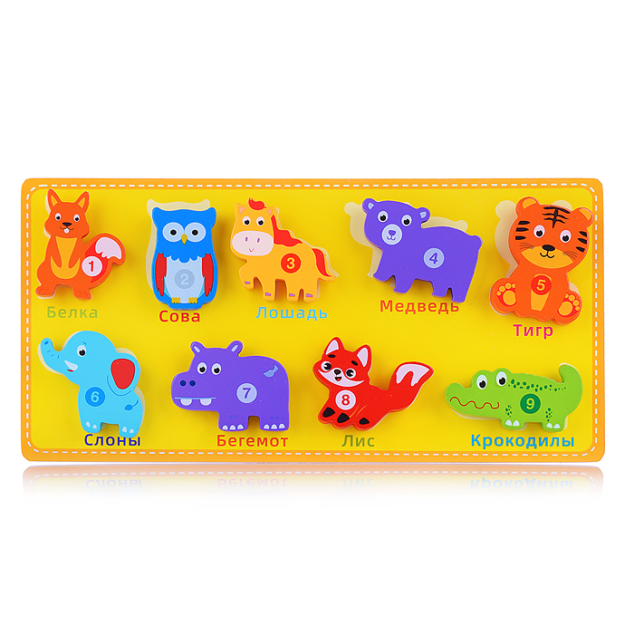 Пазл-вкладыш D2020 "Ассорти"