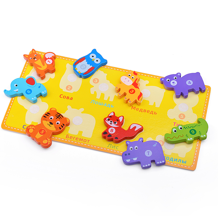 Пазл-вкладыш D2020 "Ассорти"