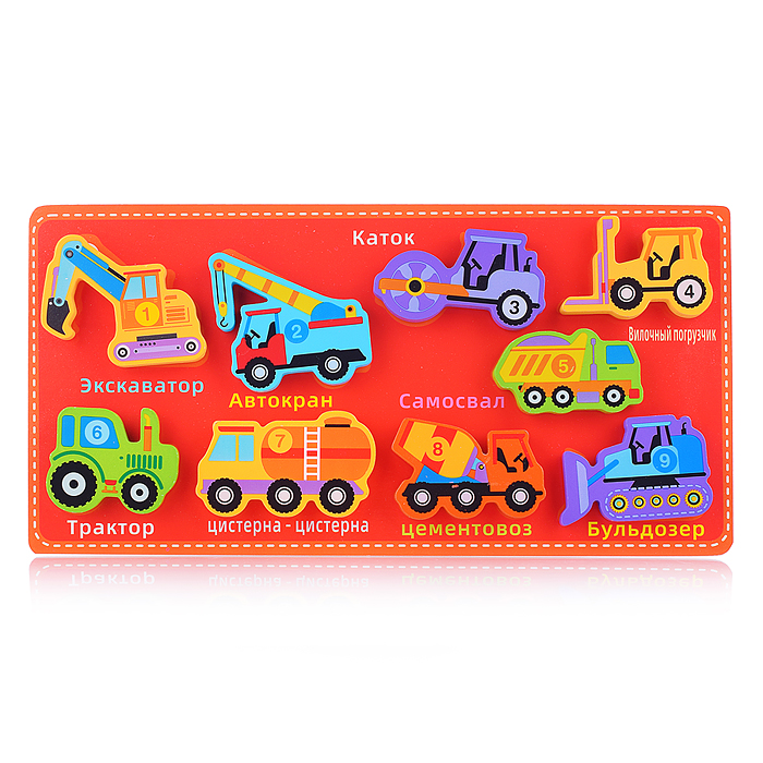 Пазл-вкладыш D2020 "Ассорти"