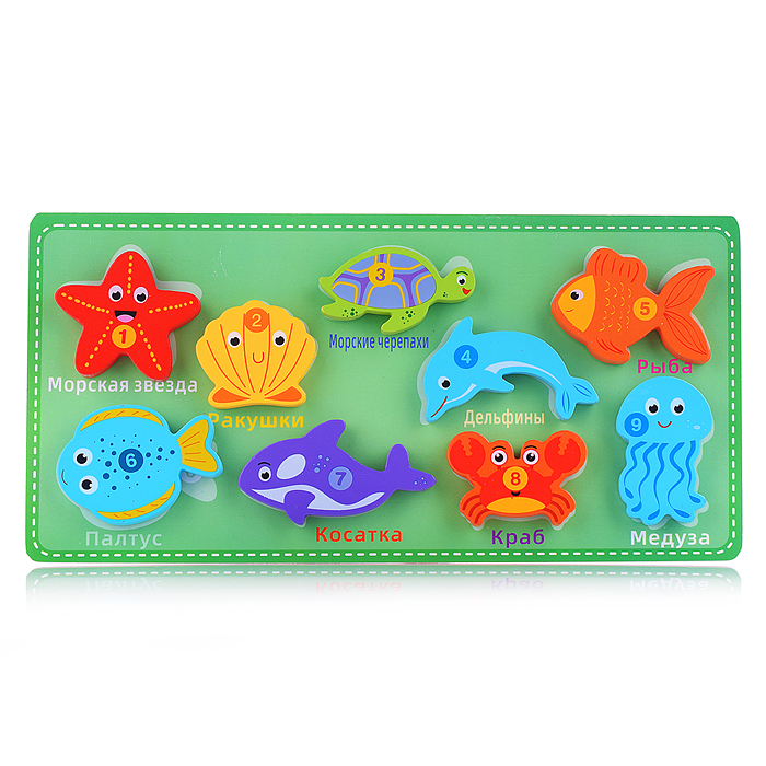 Пазл-вкладыш D2020 "Ассорти"