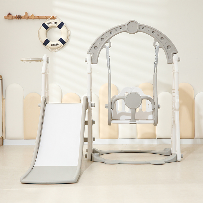 Фото к товару Комплект детский UT0113 "Замок" (горка и качель) Комплект детский UT0113 "Замок" (горка и качель)