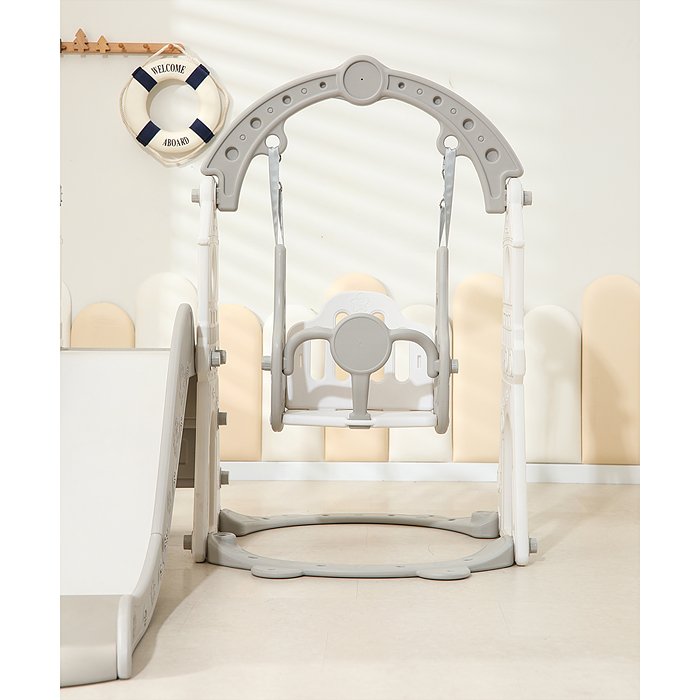 Фото к товару Комплект детский UT0113 "Замок" (горка и качель) Комплект детский UT0113 "Замок" (горка и качель)