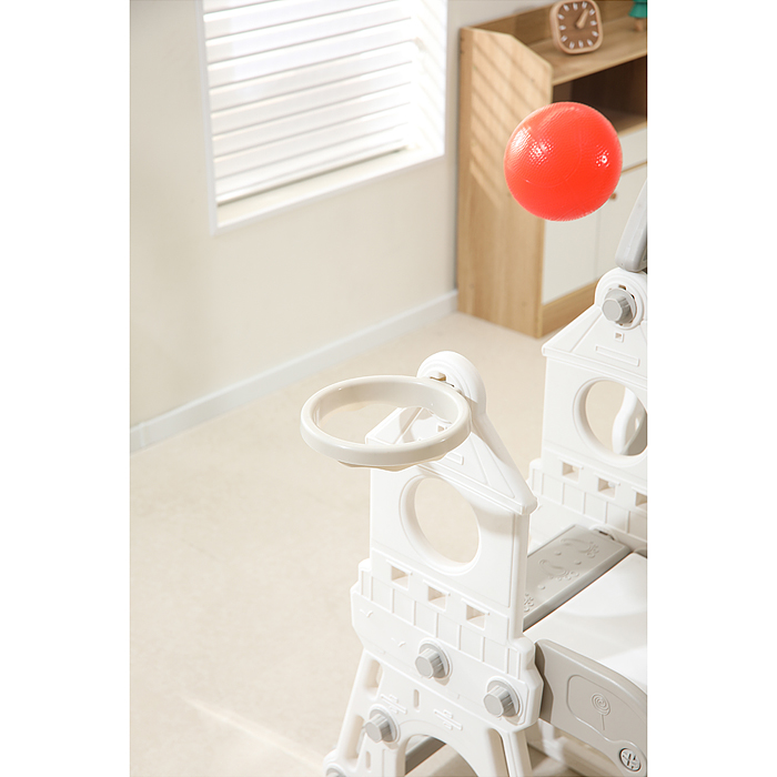 Фото к товару Комплект детский UT0113 "Замок" (горка и качель) Комплект детский UT0113 "Замок" (горка и качель)