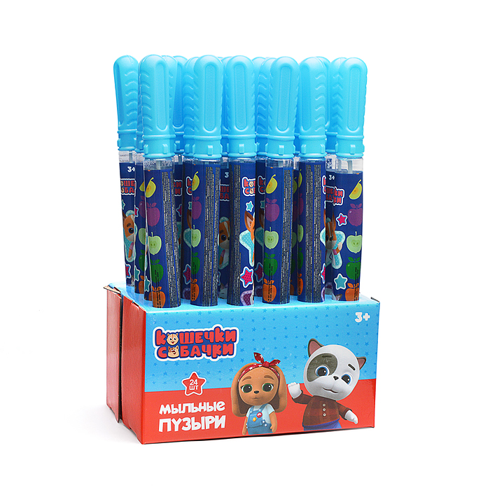 Мыльные пузыри "Кошечки-собачки" 120 мл.