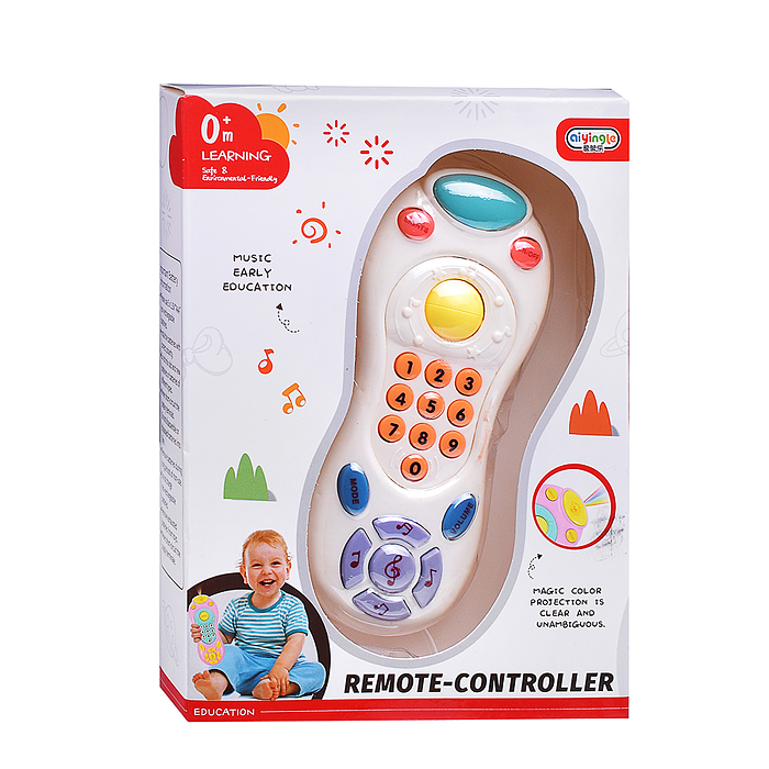 Пульт игрушечный 668-181 "Умный малыш" в коробке