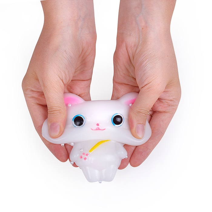 Игрушка -антистресс 00-6647 "Белый мишка"