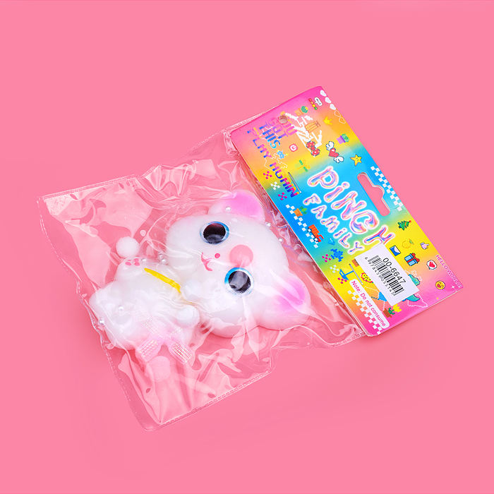 Игрушка -антистресс 00-6647 "Белый мишка"