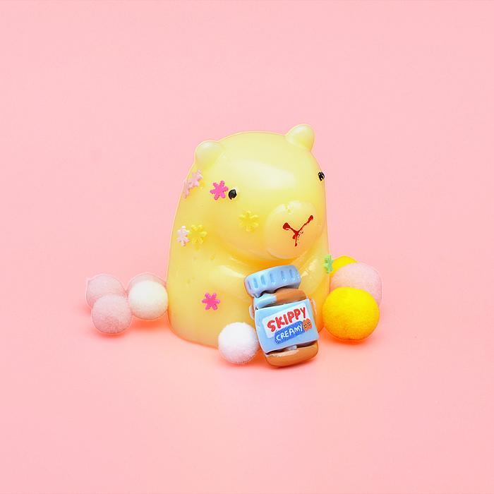 Игрушка -антистресс 00-6701 "Жёлтая капибара"