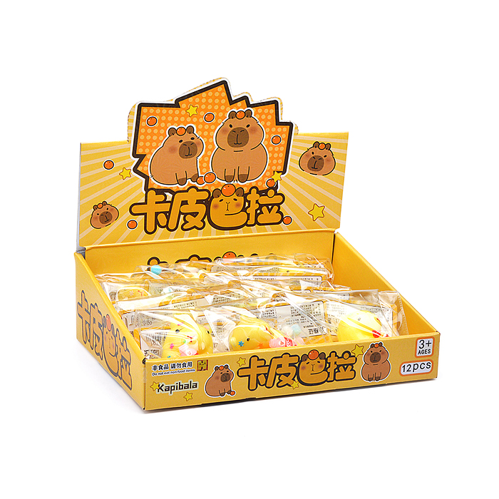 Игрушка -антистресс 00-6701 "Жёлтая капибара"