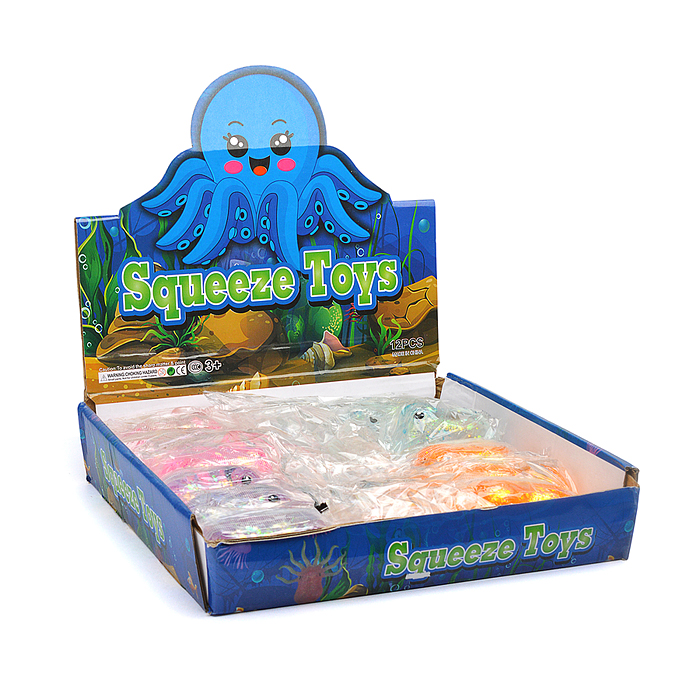 Игрушка -антистресс 00-6737 "Осминог"