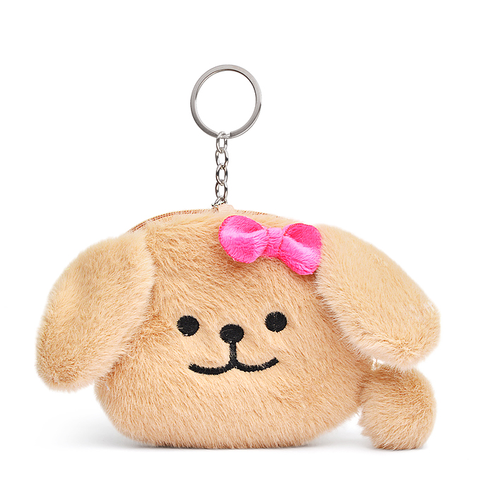 Мягкий брелок-кошелек М1407 "Собачка" 12см