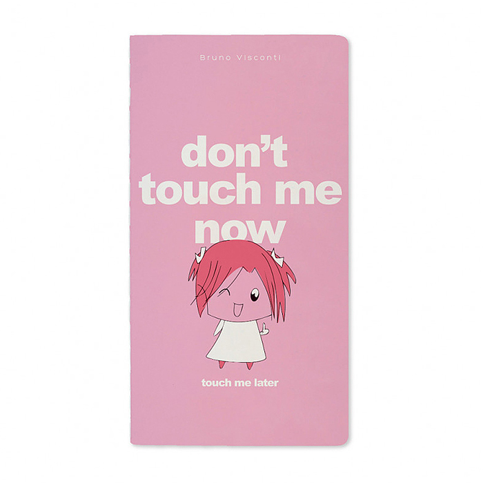 Блокнот-тетрадь 30 л. клетка "Don't touch me now" 