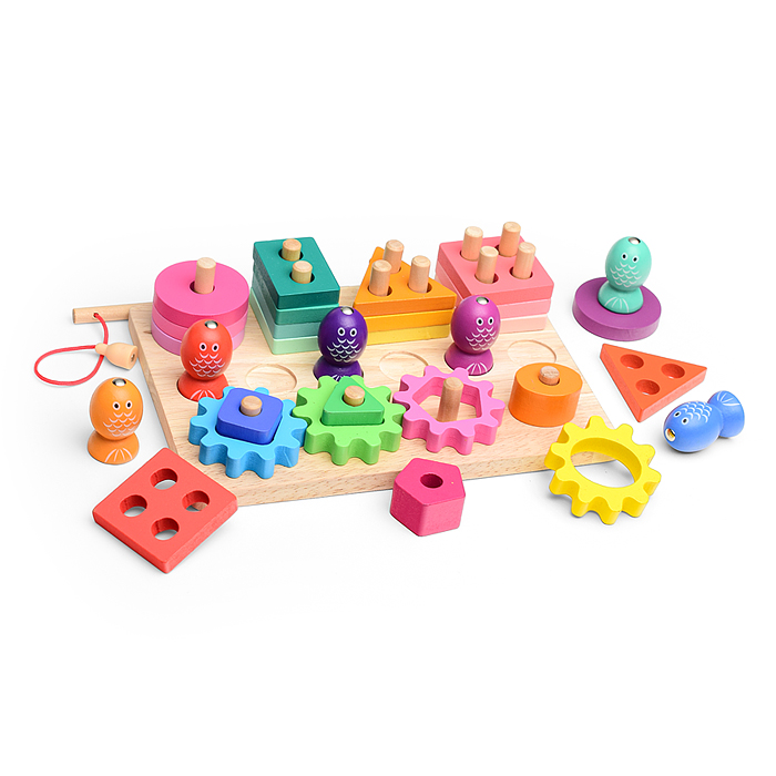 Игра развивающая D2051 3 в 1 "Рыбалка"