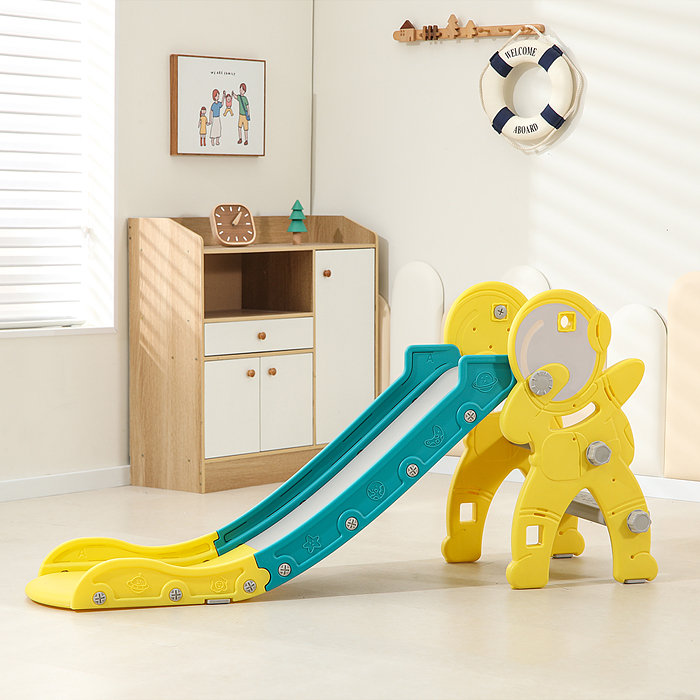 Горка детская UT0110 "Астронавт" (цвет желтый)