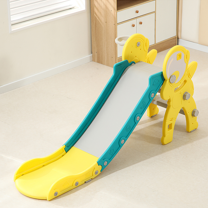 Горка детская UT0110 "Астронавт" (цвет желтый)