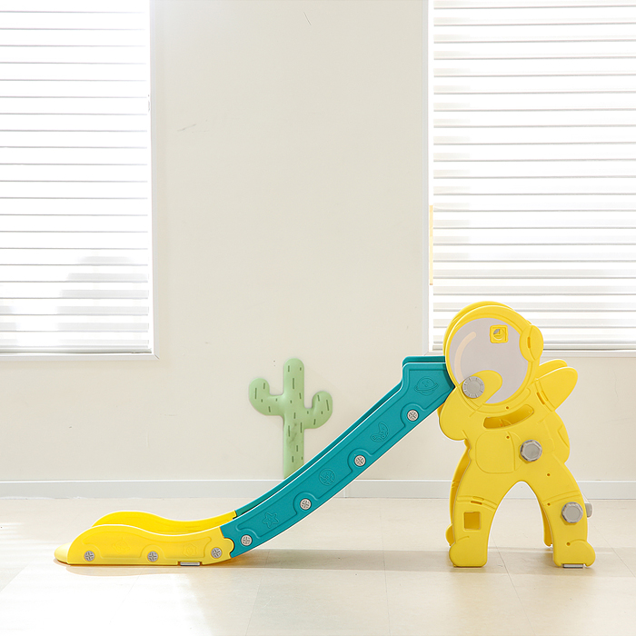 Горка детская UT0110 "Астронавт" (цвет желтый)