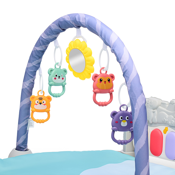 Фото к товару Коврик развивающий 368-70H "Динозаврик" с пианино, в коробке Коврик развивающий 368-70H "Динозаврик" с пианино, в коробке