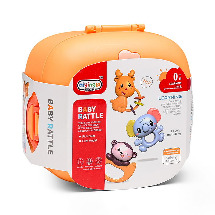 Фото к товару Набор погремушек 668-80A "Играем весело-1" в коробке Набор погремушек 668-80A "Играем весело-1" в коробке