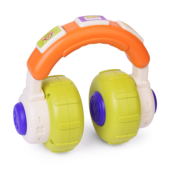 Игрушка развивающая 6671 "Наушники" на батарейках, в коробке