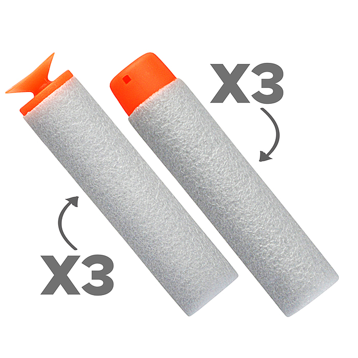 Пистолет XL91884A "Выстрел" с мягкими пулями, в коробке