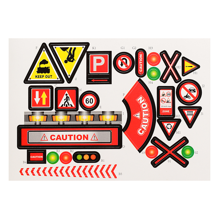 Железная дорога JHX6691A "Train set-1" в коробке