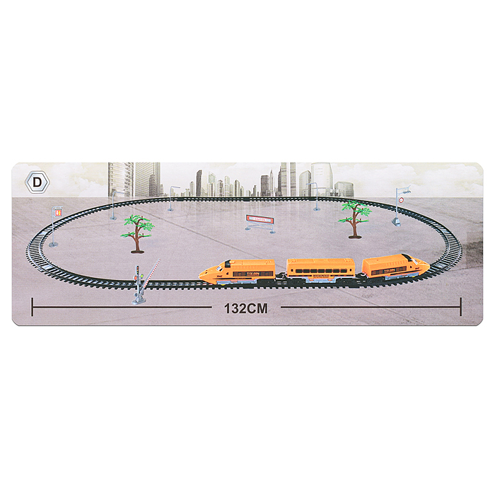 Железная дорога JHX6691A "Train set-1" в коробке