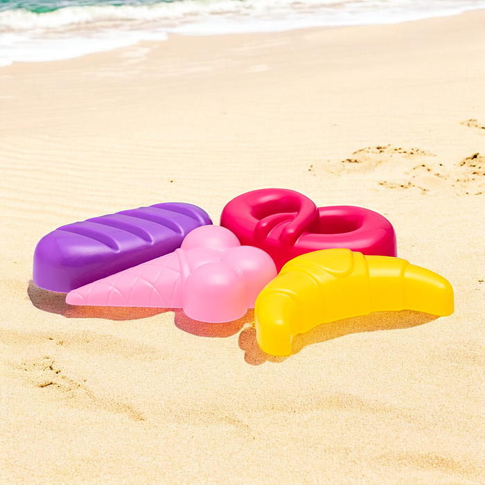 Набор Disney «София Прекрасная» №2: ведро большое с наклейкой, ситечко большое №3, лопата №6, грабли