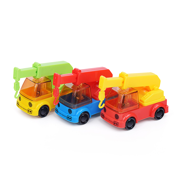 Точилка с контейнером, 1 отверстие "Funsharp. Подъемный кран"