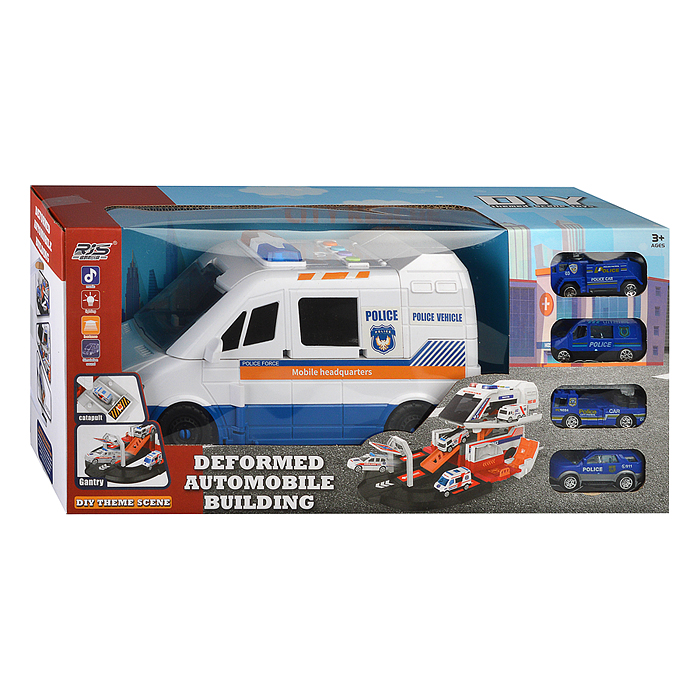 Фото к товару Машина-Трек SJ681C-1 "Служба" в коробке Машина-Трек SJ681C-1 "Служба" в коробке