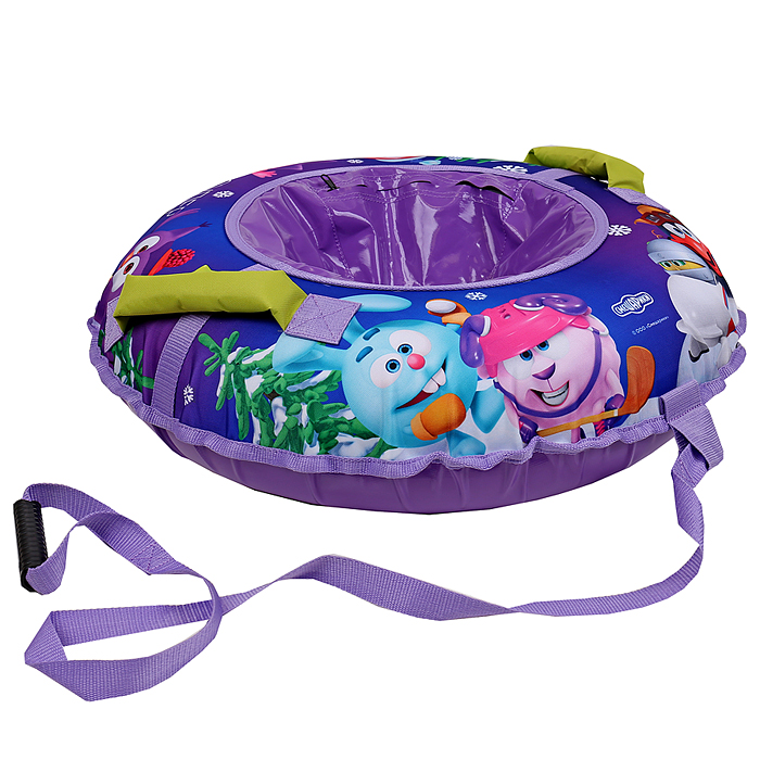 Игрушка. Тюбинг с круговым дизайном 70см (Смешарики)