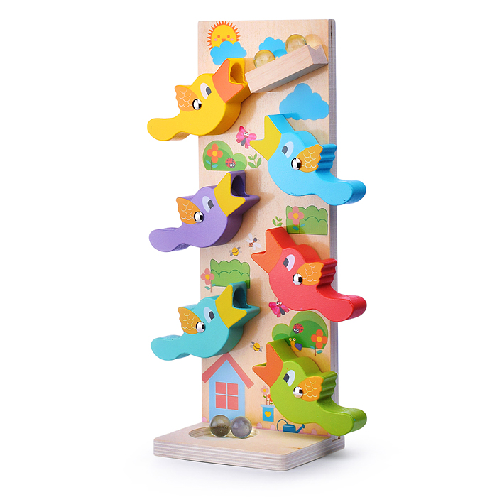 Фото к товару Игра развивающая-трек D1934 "Задорные птички" Игра развивающая-трек D1934 "Задорные птички"