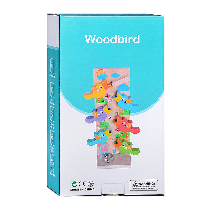 Фото к товару Игра развивающая-трек D1934 "Задорные птички" Игра развивающая-трек D1934 "Задорные птички"