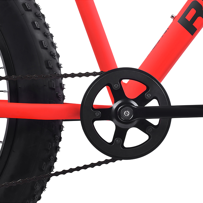 Велосипед 26" Rocket Fat 26, цвет красный, размер 18"