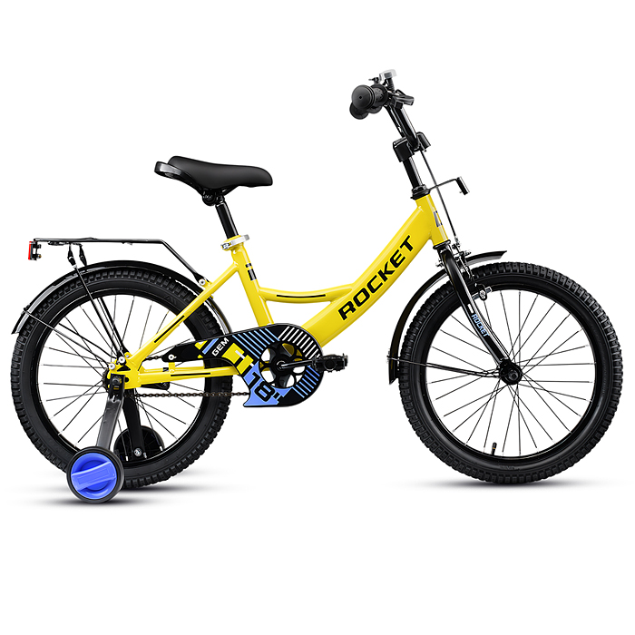 Велосипед 18" Rocket Gem, цвет желтый Велосипед 18" Rocket Gem, цвет желтый