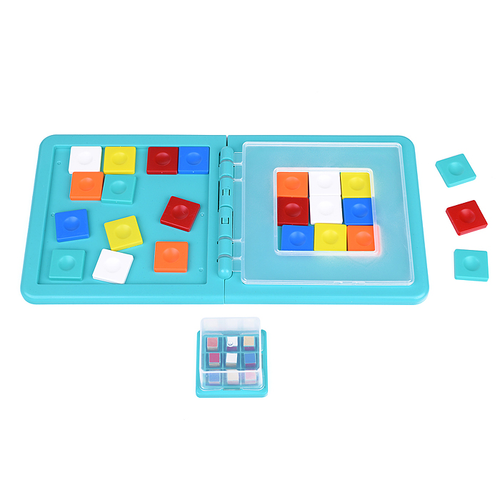 Игра настольная ME-038 "Пазлы-кубик" в коробке