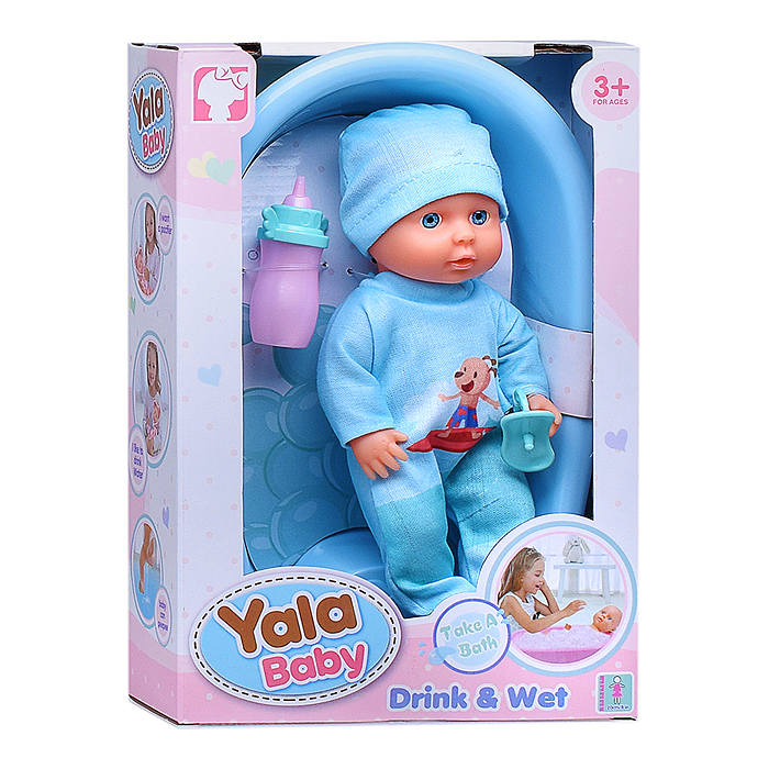 Пупс с аксессуарами YL2420C-B "Тимоша" в коробке