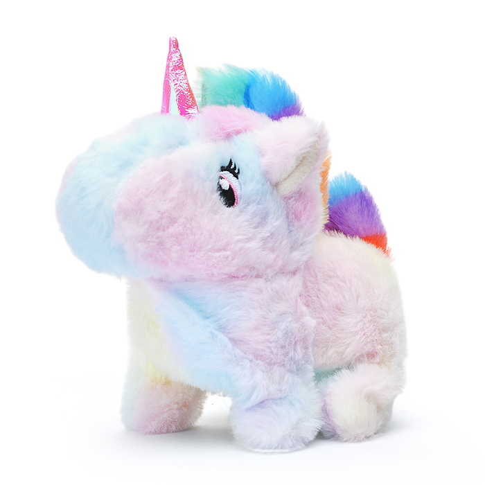 Мягкая игрушка 00-6144 "Лошадка" на батарейках, 17х18 см