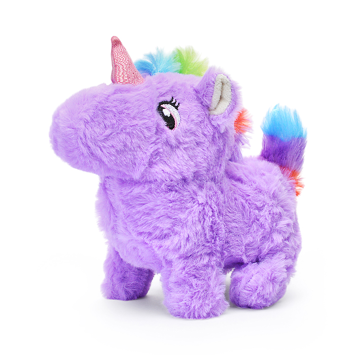 Мягкая игрушка 00-6144 "Лошадка" на батарейках, 17х18 см