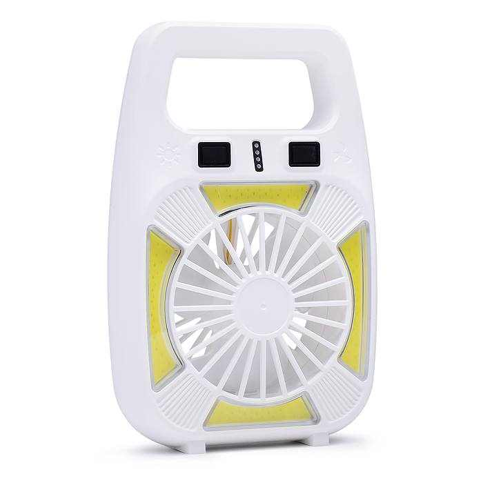 Фонарь аккумуляторный 00-6088 с вентилятором, 1800 мАч