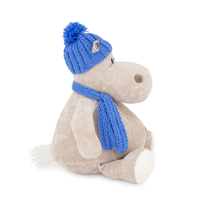 Бегемот: в шапке и шарфике синего цвета 30 