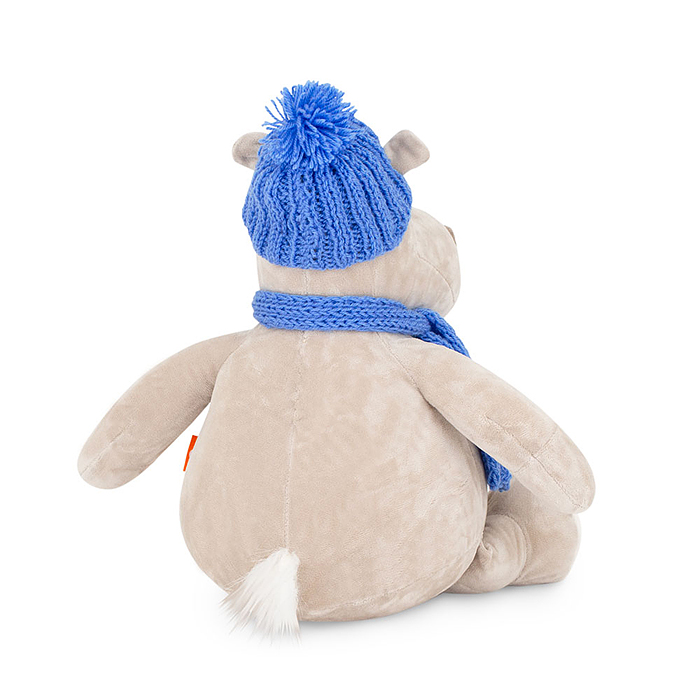 Бегемот: в шапке и шарфике синего цвета 30 