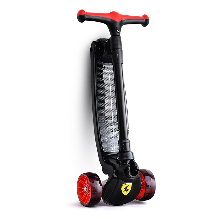 Фото к товару Самокат U027765Y 3-х. кол., с сиденьем, родительской ручкой, колеса PU, черный, в коробке Самокат U027765Y 3-х. кол., с сиденьем, родительской ручкой, колеса PU, черный, в коробке